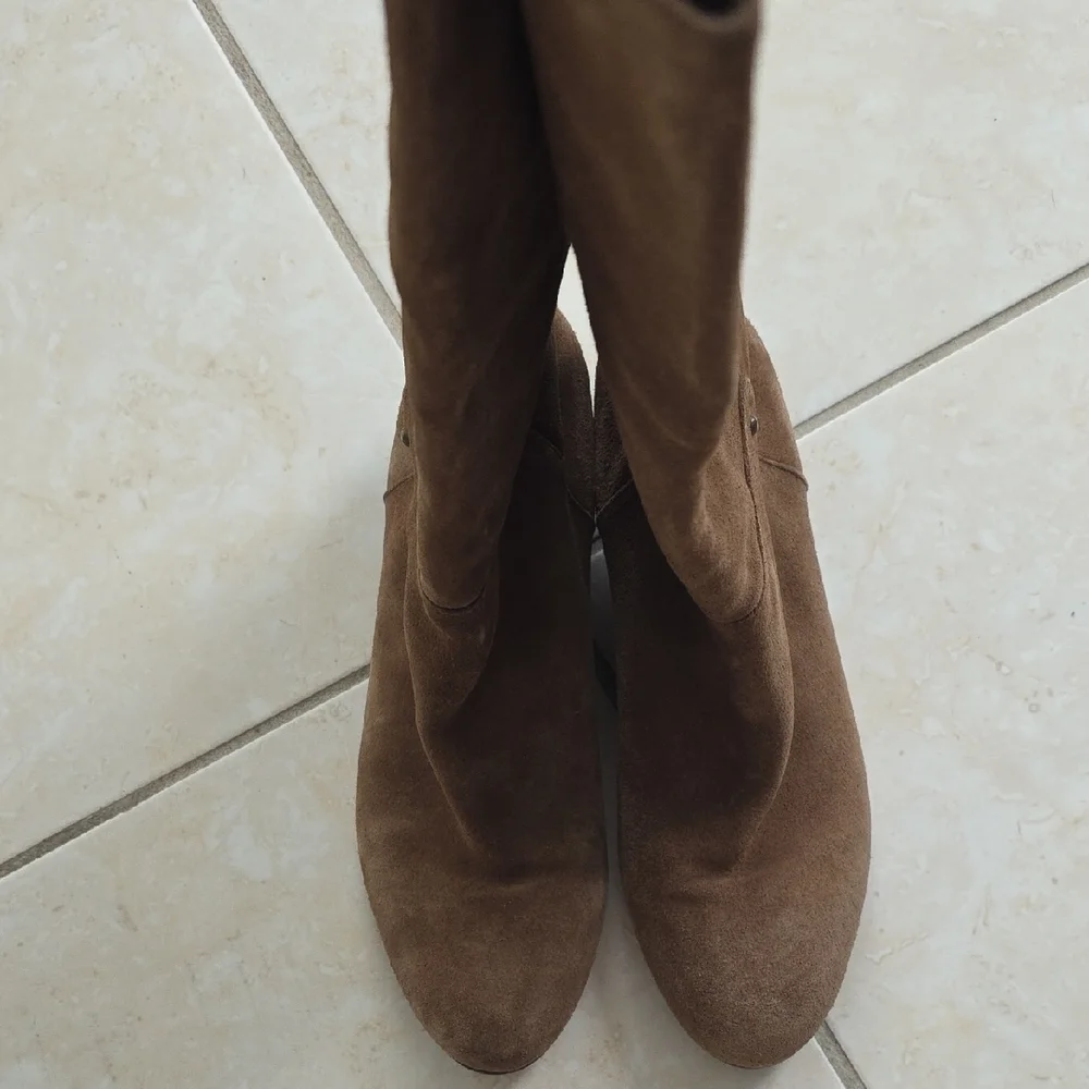 Banfi Zambrelli Elegant Brown Over the Knee Boots